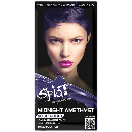 Splat No Bleach Hair Color Kit Amethyst