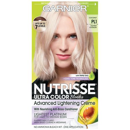 Garnier Nutrisse Ultra Color Nourishing Color Creme PL1 Ultra Pure Platinum