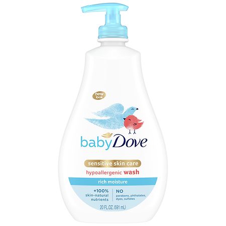 Baby Dove Sensitive Skin Care Wash Rich Moisture Rich Moisture