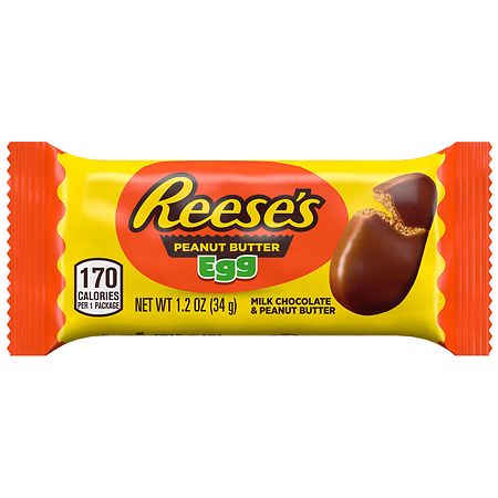 Reese's Peanut Butter Egg, Easter Candy Milk Chocolate
