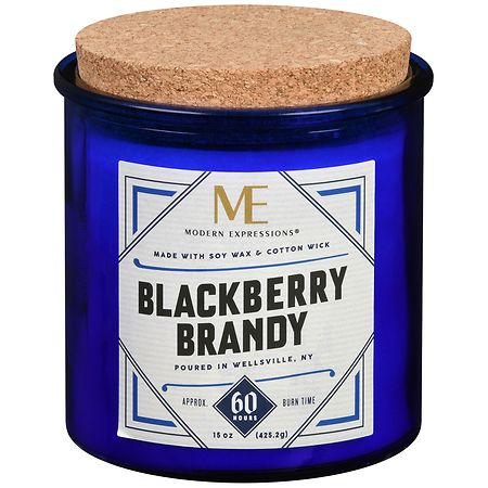 Modern Expressions Scented Candle Blackberry Brandy