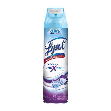 Lysol Max Cover Disinfecting Mist Lavender Field