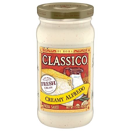 Classico Creamy Alfredo Pasta Sauce Creamy Alfredo Di Roma