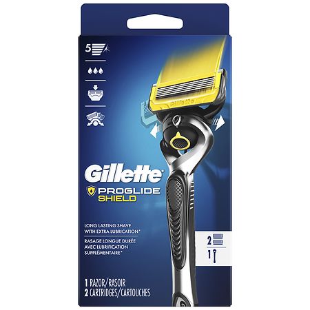 Gillette ProGlide Chill Men's Razor Handle + 2 Blade Refills