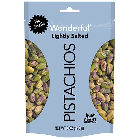 Wonderful No Shells Pistachios Roasted & Lightly Salted