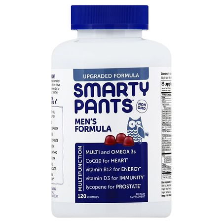 SmartyPants Men's Complete Multivitamin Gummies