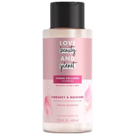 Love, Beauty and Planet 100% Biodegradable Shampoo Murumuru Butter & Rose