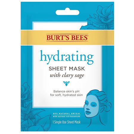 Burt's Bees Hydrating Face Mask with Clary Sage