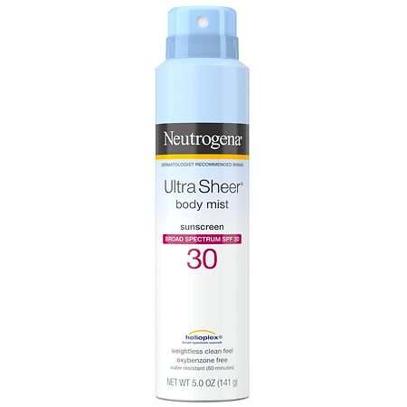 Neutrogena Ultra Sheer Lightweight Sunscreen Spray, SPF 30