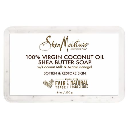 SheaMoisture 100% Virgin Coconut Oil Shea Butter Bar Soap