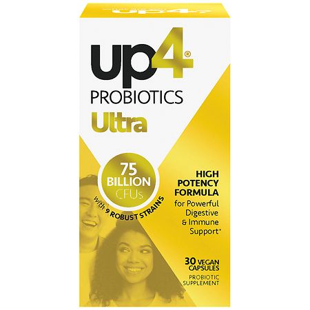 UP4 Ultra High Potency Probiotic Vegan Capsules
