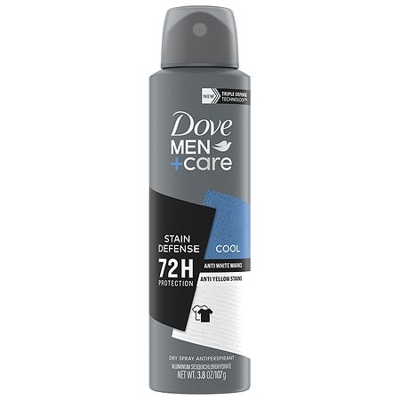 Dove Men+Care Dry Spray Antiperspirant for Men for Long Lasting Odor Protection Cool