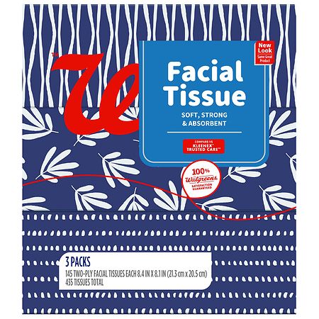 Complete Home Facial Tissue Flat Box