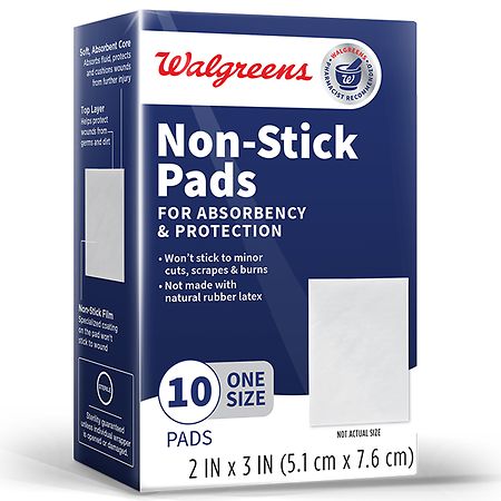 Walgreens Non-Stick Pads 2 In x 3 In