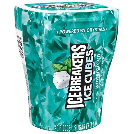 Ice Breakers Sugar Free Chewing Gum, Bottle Wintergreen