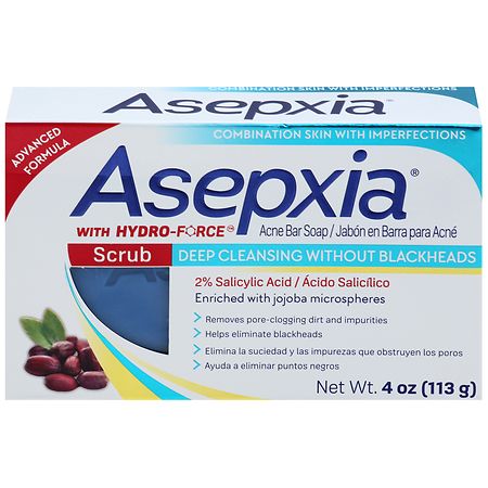 Asepxia Soap Scrub Bar Floral