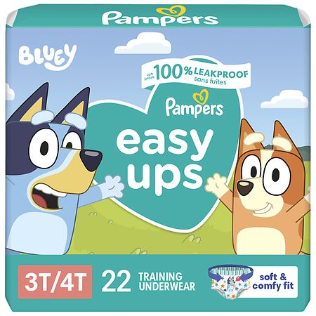 Pampers Easy Ups Training Underwear For Boys 3T-4T (22 ct)