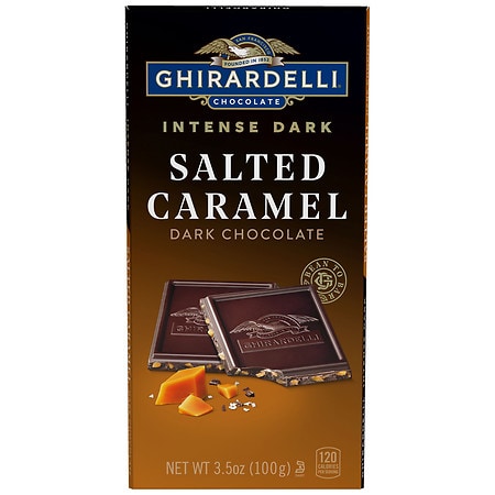 Ghirardelli Intense Dark Bar Salted Caramel