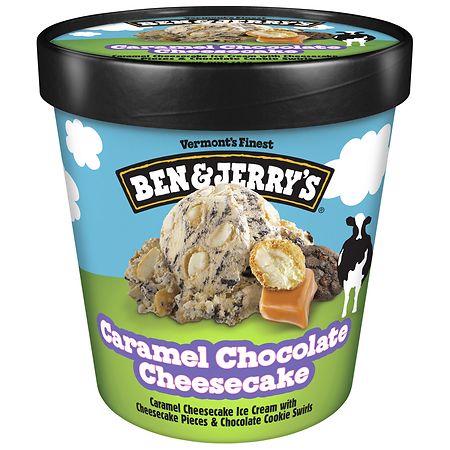 Ben & Jerry's Caramel Chocolate Cheesecake Ice Cream Pint