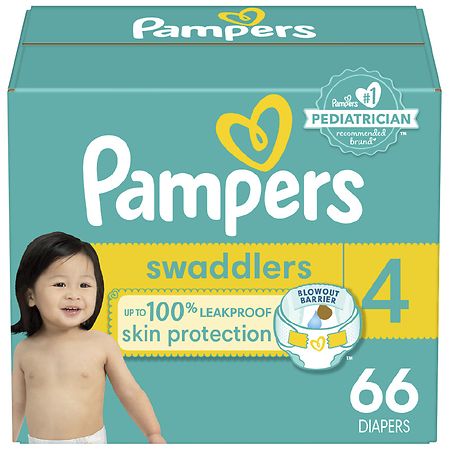 Pampers Swaddlers Diapers Size 4