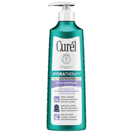 Curel Hydra Therapy Itch Defense Wet Skin Lotion Unscented