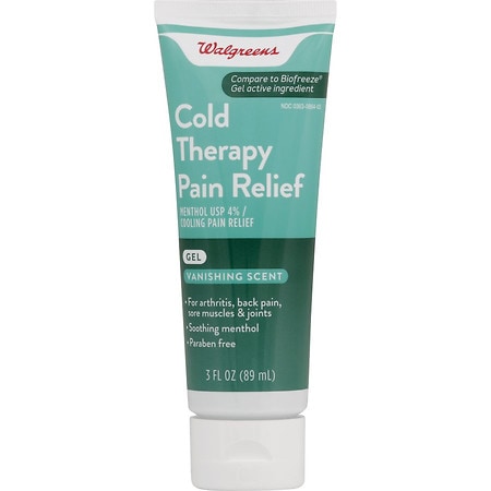 Walgreens Cold Therapy Pain Relief Gel