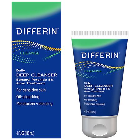 Differin Daily Deep Cleanser with Benzoyl Peroxide