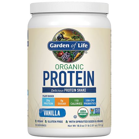 Garden of Life Organic Protein Vanilla