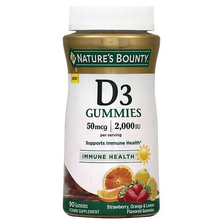 Nature's Bounty Vitamin D3 Gummies