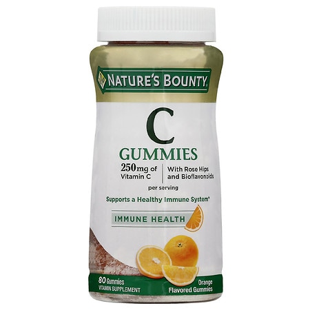 Nature's Bounty Vitamin C Immune Support Gummies Orange