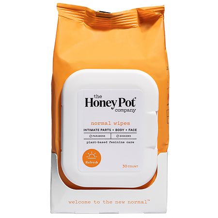 The Honey Pot Normal Intimate Wipes