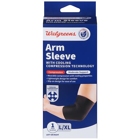 Walgreens Arm Sleeve with Cooling Compression Technology Large-X Large