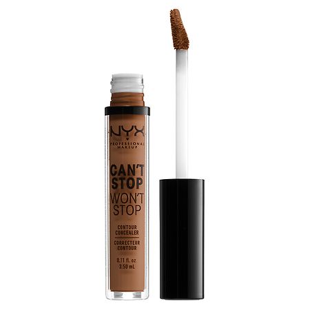 NYX Professional Makeup Can't Stop Won't Stop 24 Hour Full Coverage Matte Concealer Cappuccino