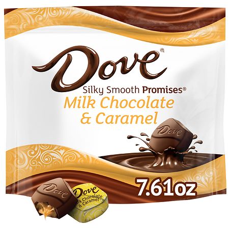 Dove Silky Smooth Promises Candy Caramel and Milk Chocolate