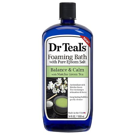 Dr. Teal's Matcha Green Tea Foaming Bath