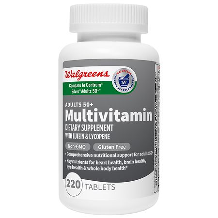 Walgreens Multivitamin Adults 50+ Tablets