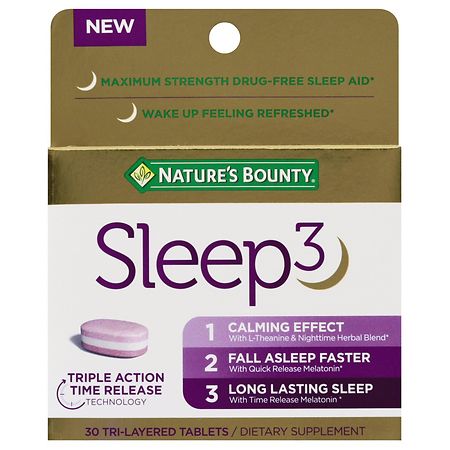 Nature's Bounty Sleep3 Tri-Layer