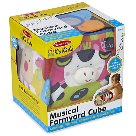 Melissa & Doug Musical Farmyard Cube