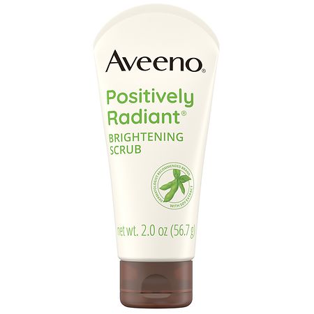Aveeno Positively Radiant Skin Brightening Daily Scrub, Travel Size
