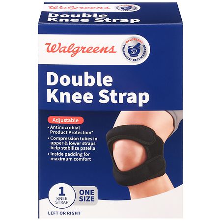 Walgreens Double Knee Strap One Size Black
