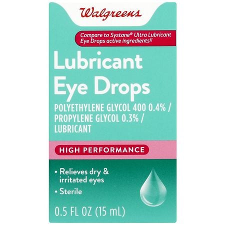 Walgreens Eye Drops Dry Eye Relief