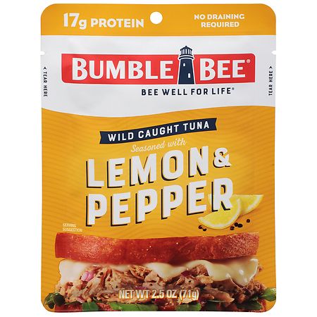 Bumble Bee Lemon & Pepper Seasoned Tuna