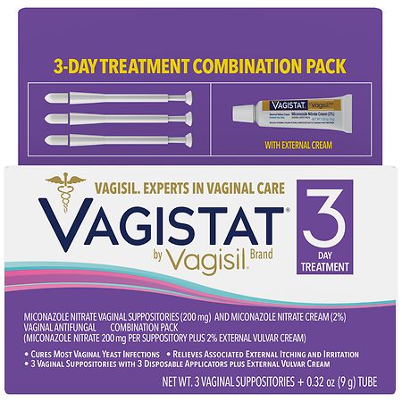 Vagistat-3 Prefilled Applicator 3-day Treatment Combination Pack