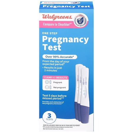 Walgreens Pregnancy Test
