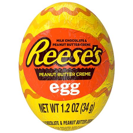 Reese's Peanut Butter Creme, Easter Candy, Egg Milk Chocolate
