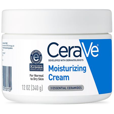 CeraVe Face and Body Moisturizing Cream for Normal to Dry Skin Unscented