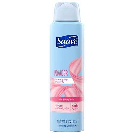Suave Antiperspirant Deodorant Dry Spray Powder