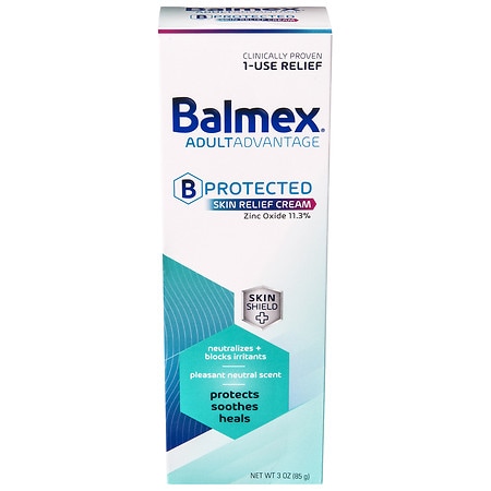 Balmex Adult Advantage Skin Relief Cream with Zinc Oxide