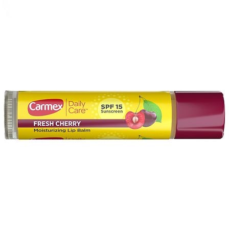 Carmex Daily Care Moisturizing Lip Balm Stick with SPF 15 Fresh Cherry