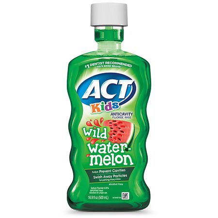 ACT Kids Anticavity Fluoride Rinse Wild Watermelon